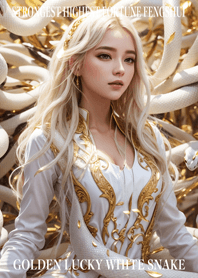 Golden Lucky White Snake49