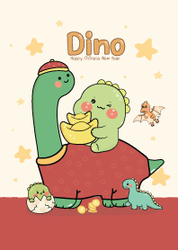Dino Cute : Happy Chinese New Year