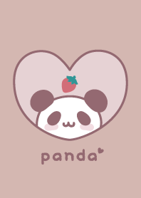 Panda Strawberry [Dullness Pink]
