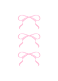 Triple Ribbon (White & Pink)