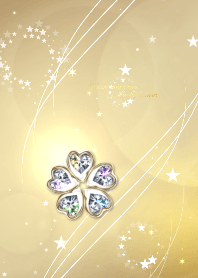 Wish come true, Lucky 5 leaf clover Ver1