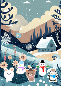 Kawaii scandinavian style(Winter-979)