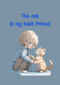 The cat is best friend