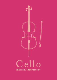 Cello gakki beniiro