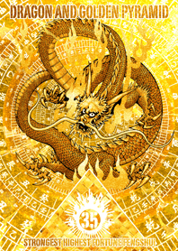 Golden dragon and Feng Shui Lucky 35
