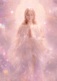 The Goddess Offering a Prayer pink