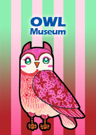 貓頭鷹.博物館 210 - Pink Lady Owl