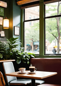 Cozy Coffee shop B1aA54