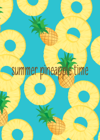 summer pineapple time blue J #fresh