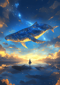 ✨夢幻の星夜鯨魚❤️