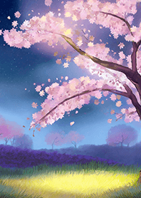 美しい夜桜の着せかえ#346