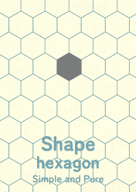 Shape hexagon namariiro