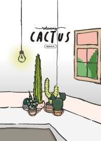 Relaxing Cactus II Light Ver