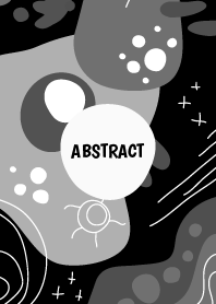 Abstract Hand Drawn Shape Black 2