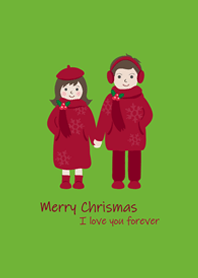 散歩に行きましょう˙クリスマス(新緑)