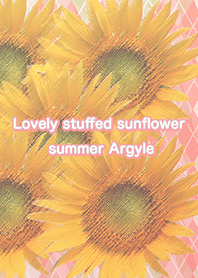 Lovely stuffed sunflower summer Argyle