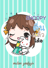 SNOOPY melon goofy girl_E V01 e