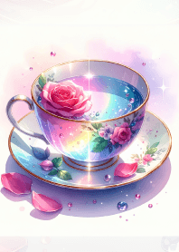 薔薇色のティーカップ