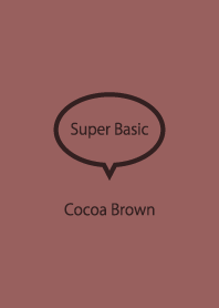 Super Basic Cocoa Brown
