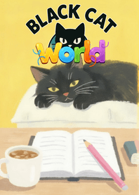 Cute Black Cat World - JP34