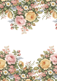 Vintage flowers_B013