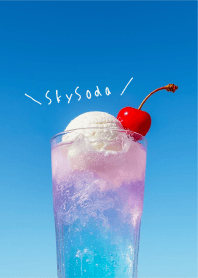 Sky Soda -Blue & Pink-2