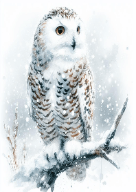 Night Guardian Snow Owl