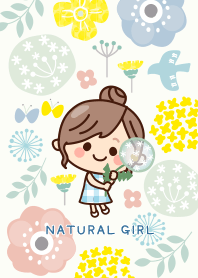 【北欧spring】ナチュラルガール