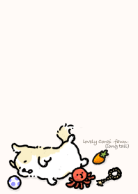 Lovely Corgi -fawn- (long tail)