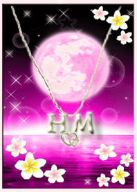initial H&M(Strawberry Moon&Plumeria)