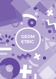 Geometric Flat Logan Purple