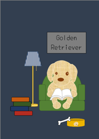 ゴールデンレトリーバーの秋