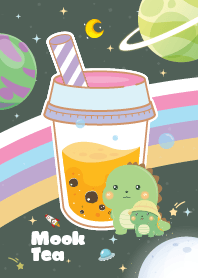 ไดโนเสาร์ ชาไข่มุกสวีท