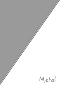 Simple Metal & White No.10