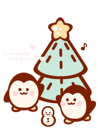 Penguin in winter 17