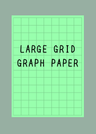 GREEN-BLACK GRAPH PAPER-DUSTY GREEN