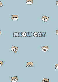 neko head1 / sea blue