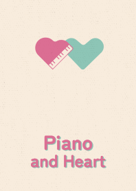 Piano and Heart sweets
