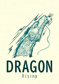 DRAGON rising Deep teal GRN