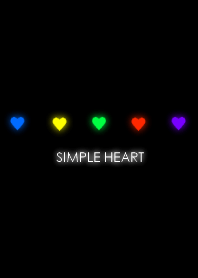 SIMPLE NEON HEART Theme2