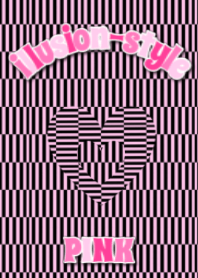 illusion style PINK