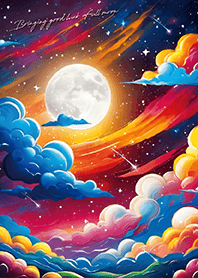 グングン運気UP✨星空と満月 2