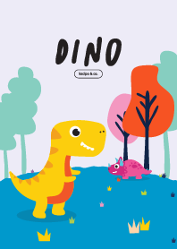 Cute Dino Park Cheerful Ver
