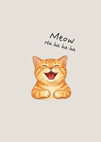 Cats that live life seriously-gray brown