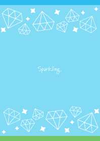 Sparkling Diamonds2 blue