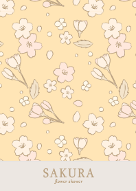 SAKURA flower shower cornsilk world