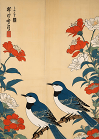 อุกิโยะเอะ -นก 184842