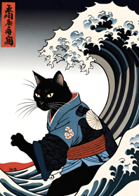 Lautan Kucing Ukiyo-e 107