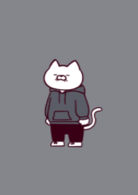 Hoodie cat.(dusty colors10)