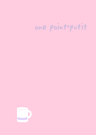 one point*putit mug